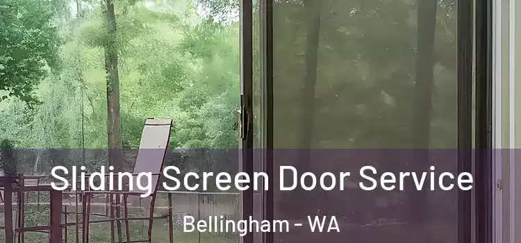 Sliding Screen Door Service Bellingham - WA